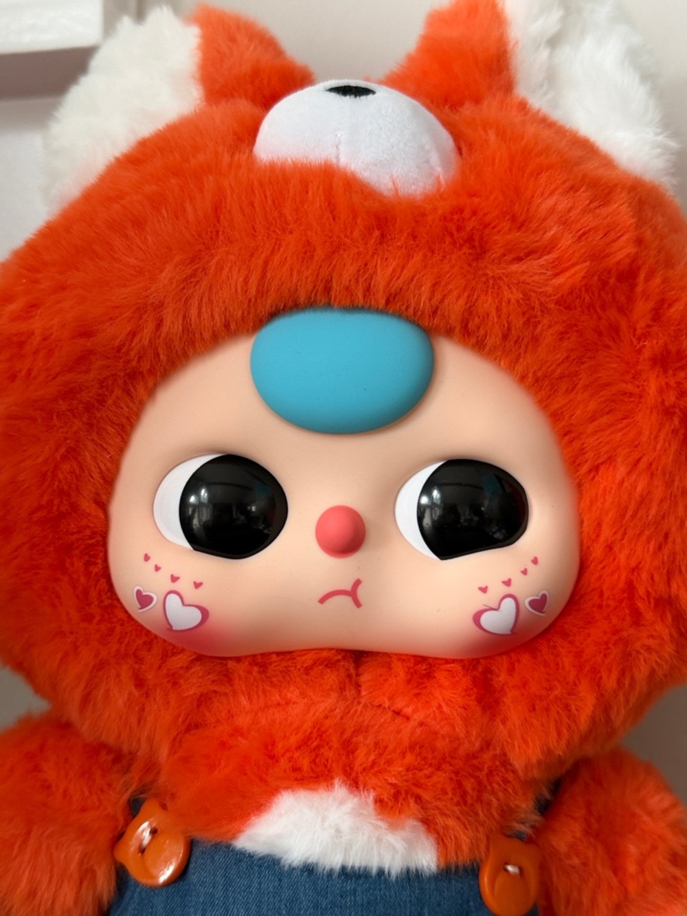 Baby Three 400% Big Baby Plush Doll Fox - Picture 4 of 16